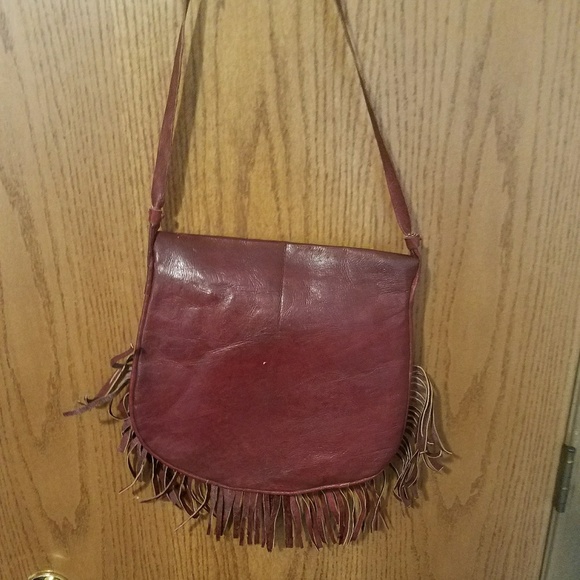 Bohemian Leather Bag - Picture 2 of 5